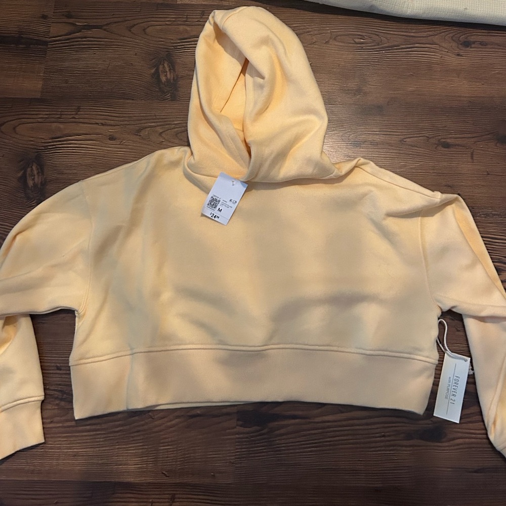 Forever 21 cropped hoodie